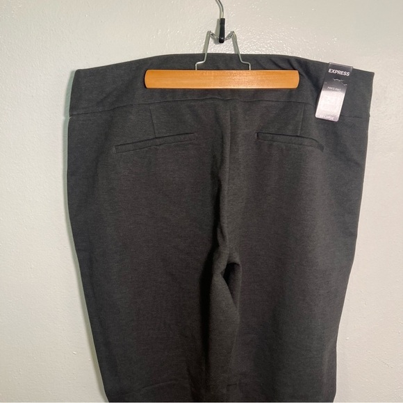 Express Ponte Pant Charcoal Heather Gray XXL - Picture 9 of 14